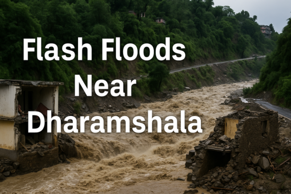 Flash Floods Near Dharamshala