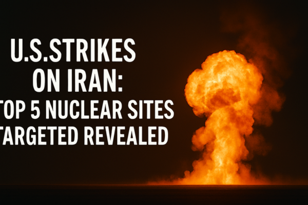 U.S. strikes on Iran