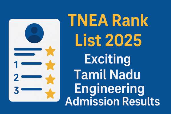 TNEA Rank List 2025