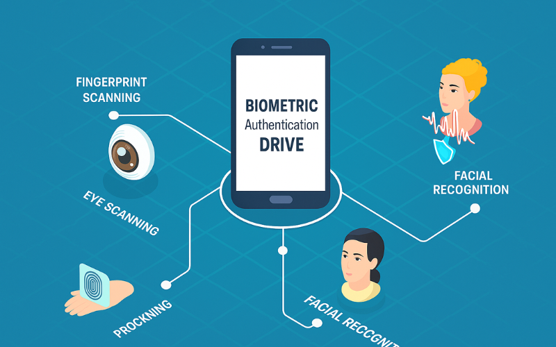 Biometric Authentication Drive
