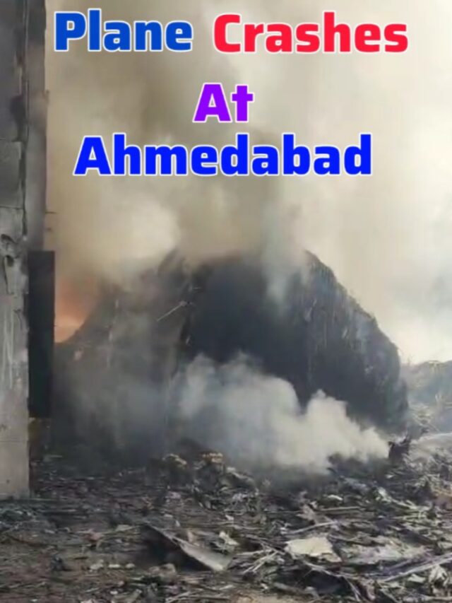 Plane Crashes at Ahmedabad