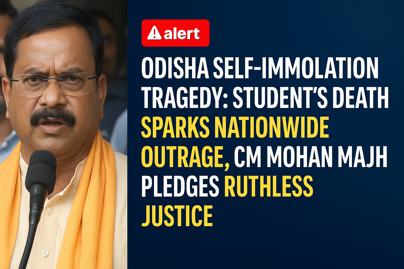 Odisha Self-Immolation Tragedy