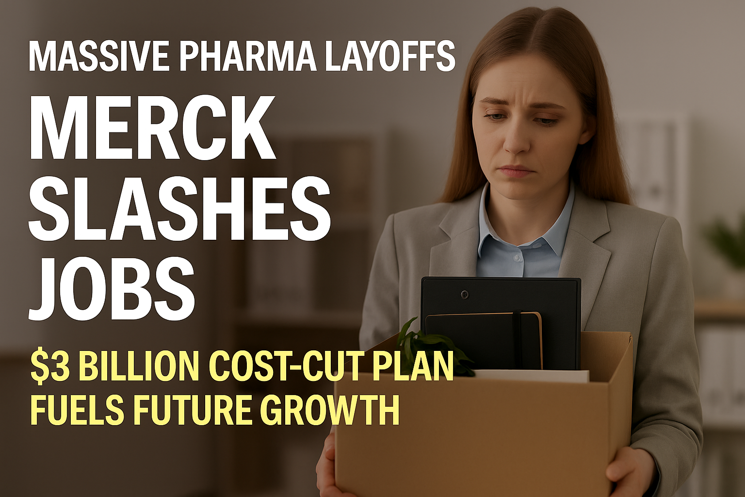 Merck slashes jobs