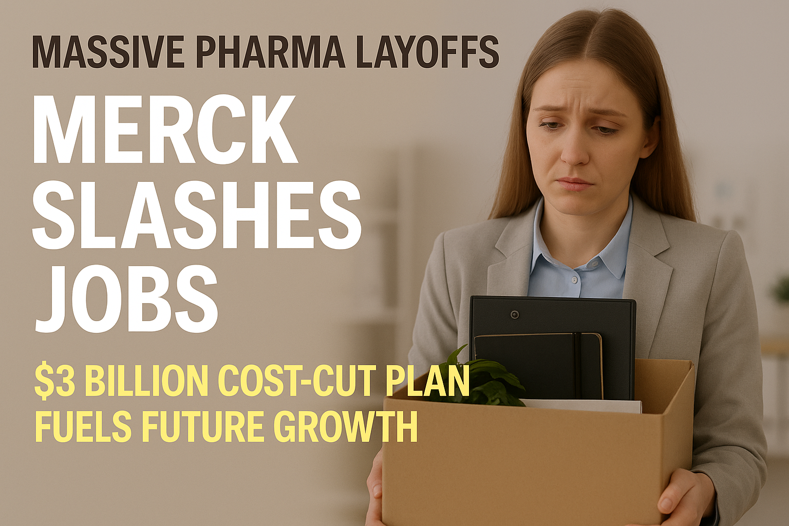 Merck slashes jobs