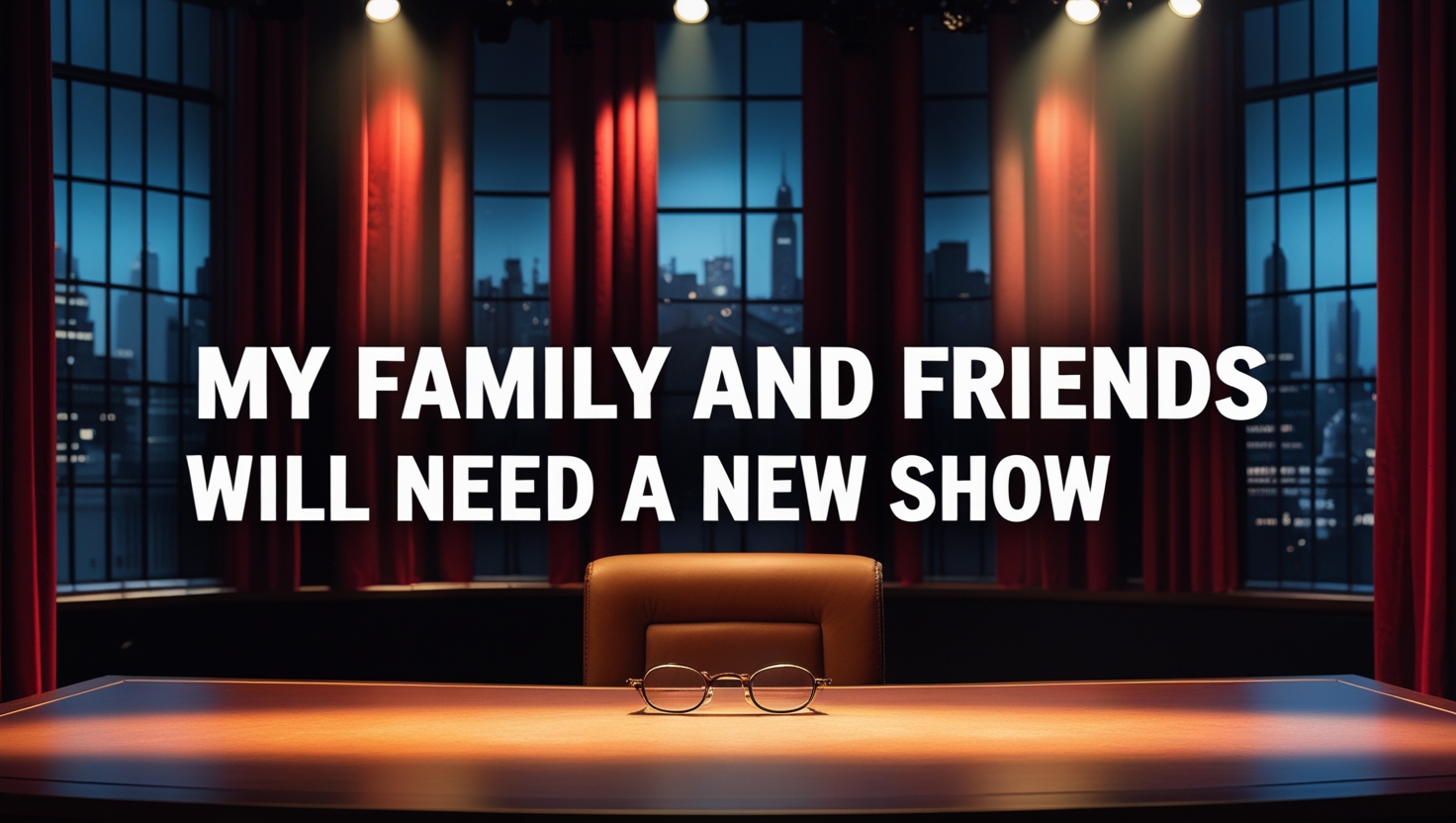 My Family and Friends Will Need a New Show