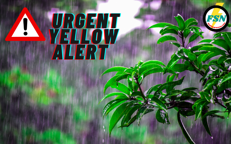  Urgent Yellow Alert 