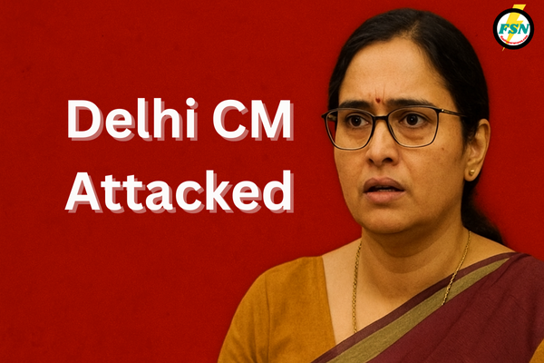 Delhi CM Attacked