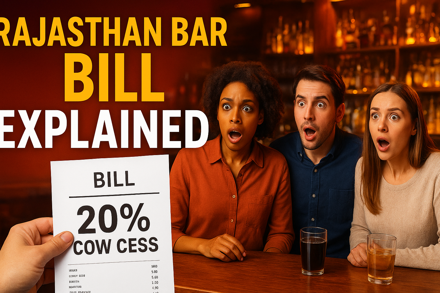 Rajasthan Bar Bill