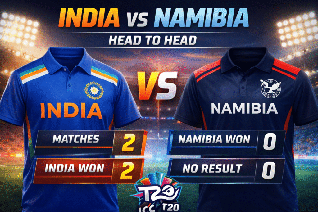 India vs Namibia ICC T20 World Cup